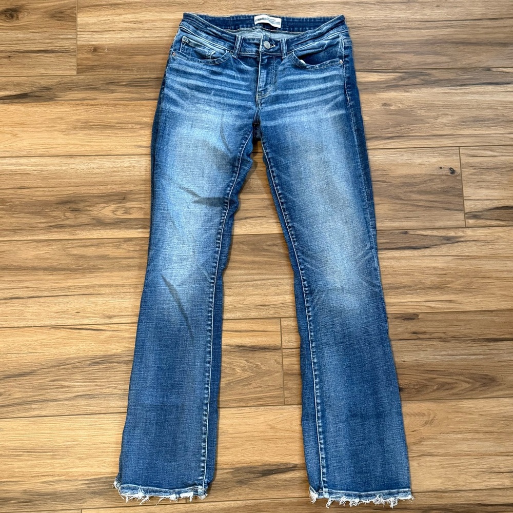 BKE Women's Boot Cut Jeans in Classic Blue